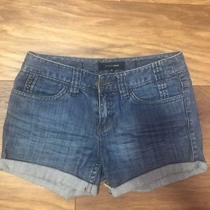 Women’s Dark Blue Denim Jean Shorts - Size 25